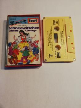 Die Märchenbox Folge 1 Schneewittchen und die 7 Zwerge/Tischlein deck dich 5-fach Silber geschraubt Gelb mit Gelben Aufkleber 515423.5 Europa